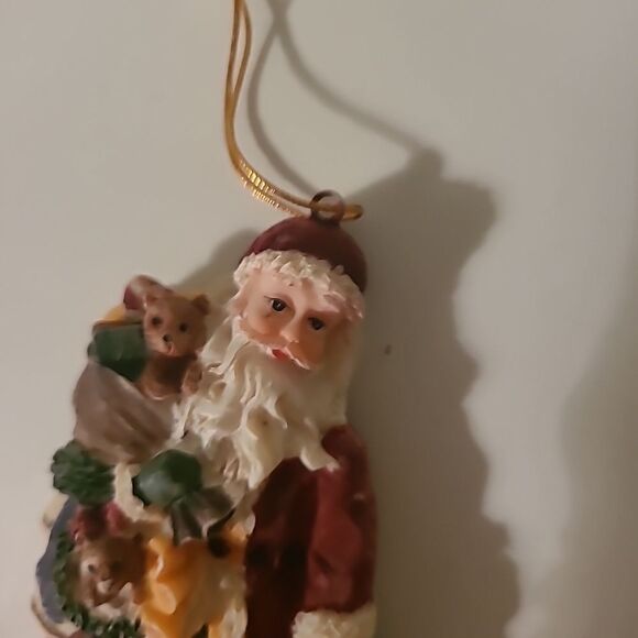 Vintage Santa Ornament #6 - Picture 3 of 4